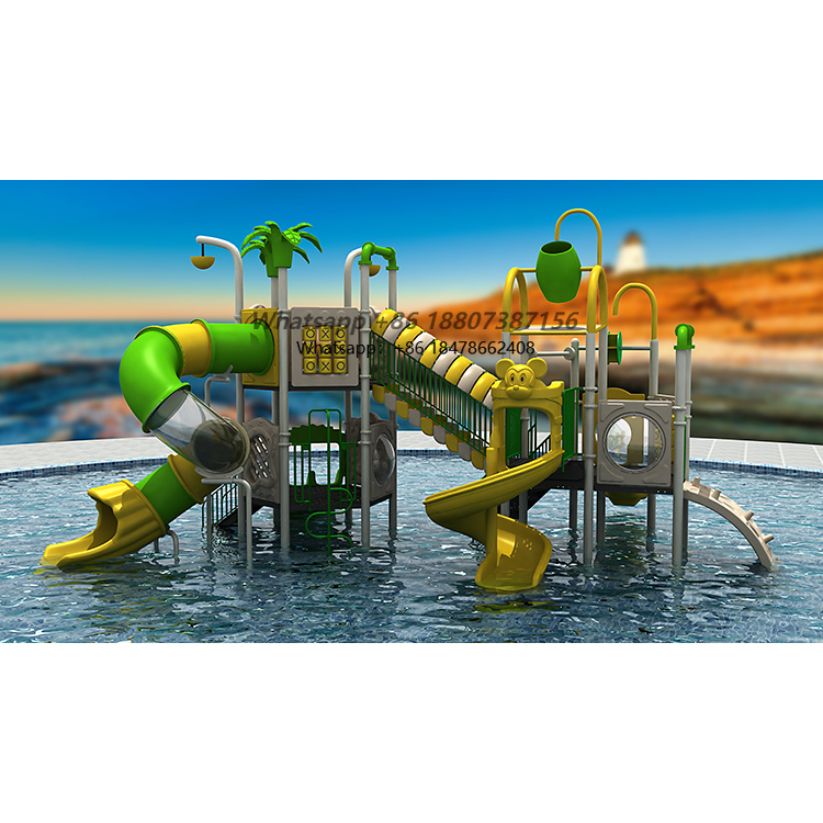 Aquatic Zone - Tobogã Aquático Estilo Praia: Zona de