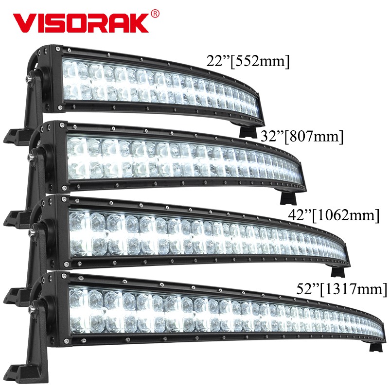 Head Racket Boom - Barra de Luz LED Curva para