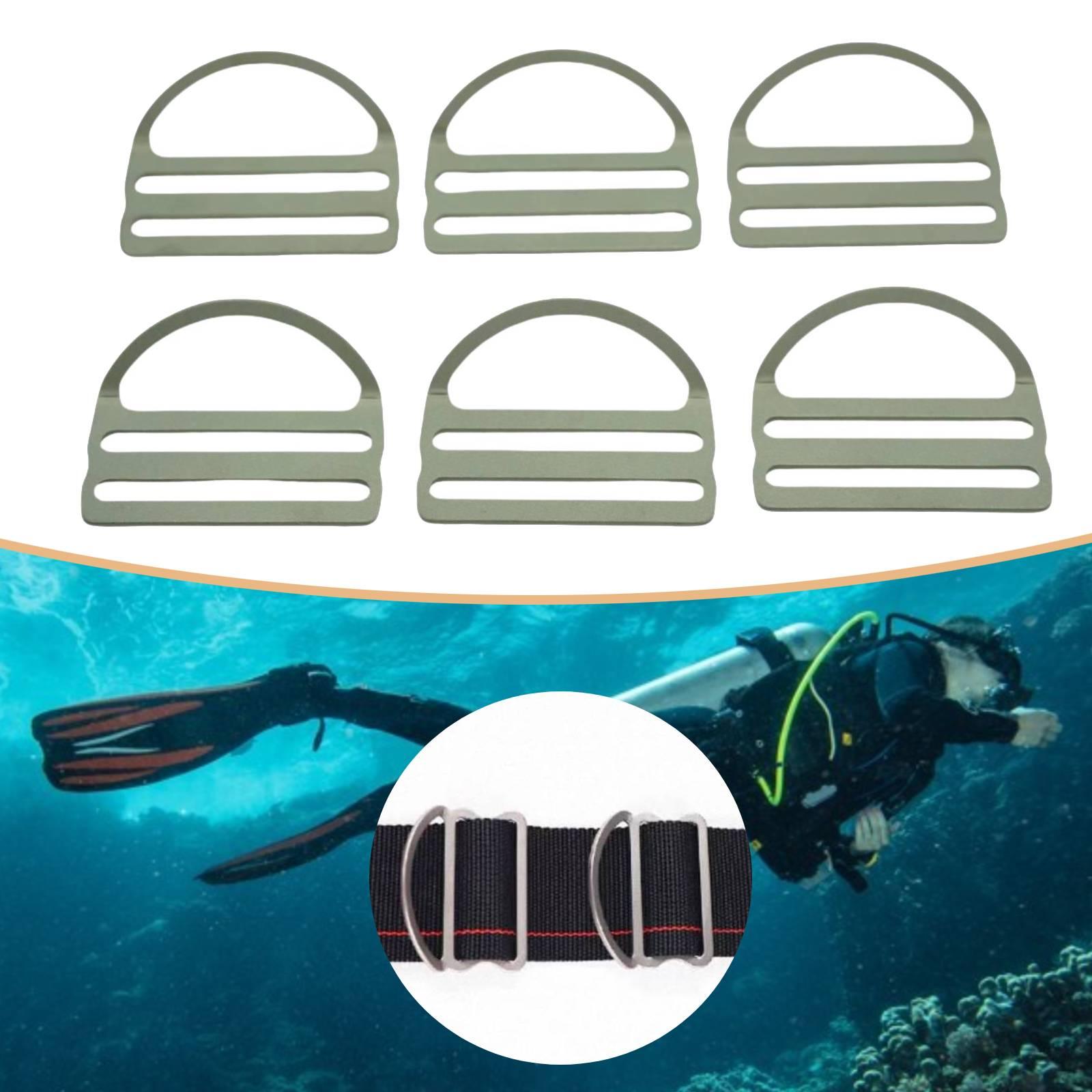 Dive Weight Belt - Conjunto de 6 Anéis de Peso