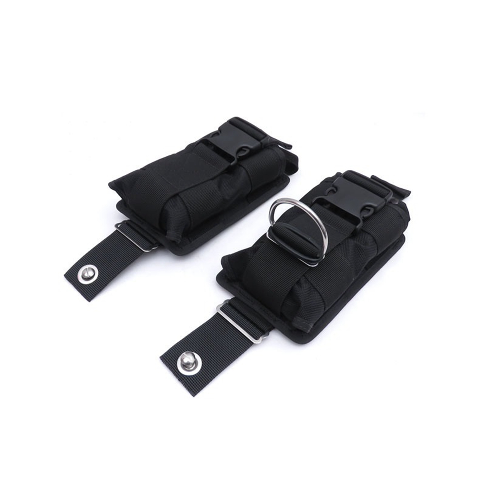 Dive Weight Belt - Popular novo 2 pçs sobressalente preto