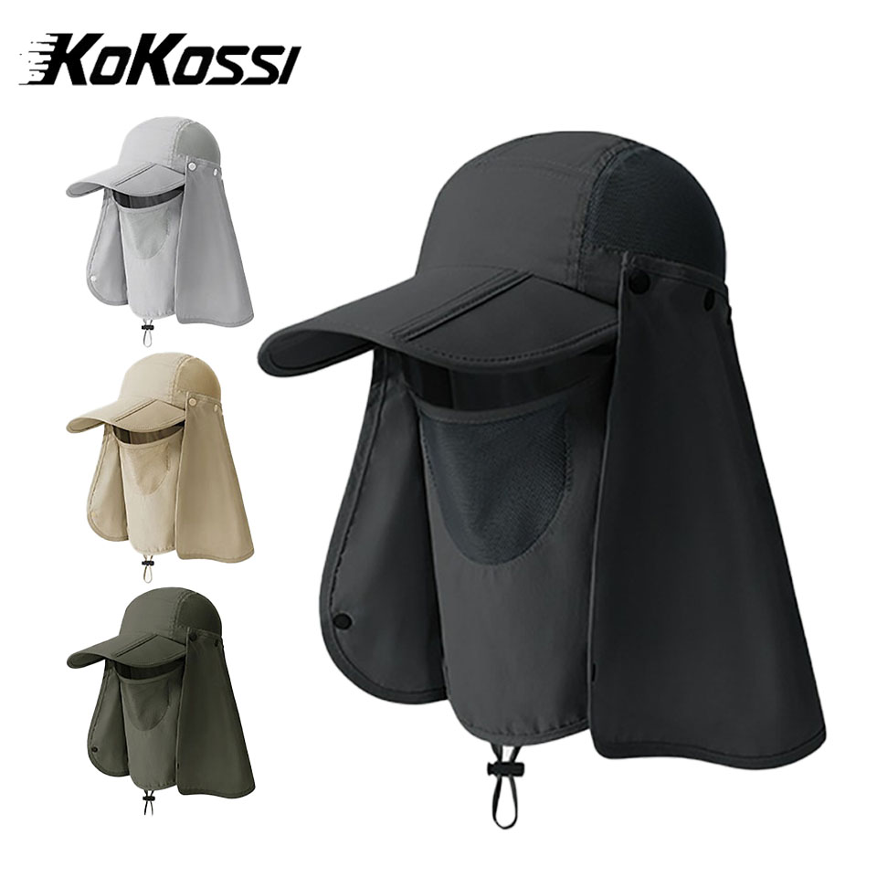 Aquatic Sports Hat - Kokossi chapéu de proteção facial esportes