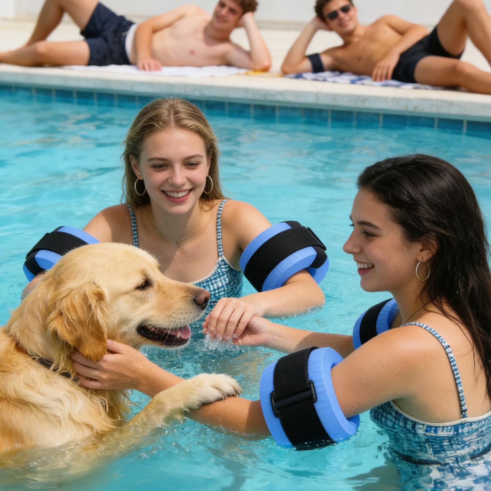2 peças de Braçadeiras Flutuan - Aquatic Sports Swimming avaliação e preço
