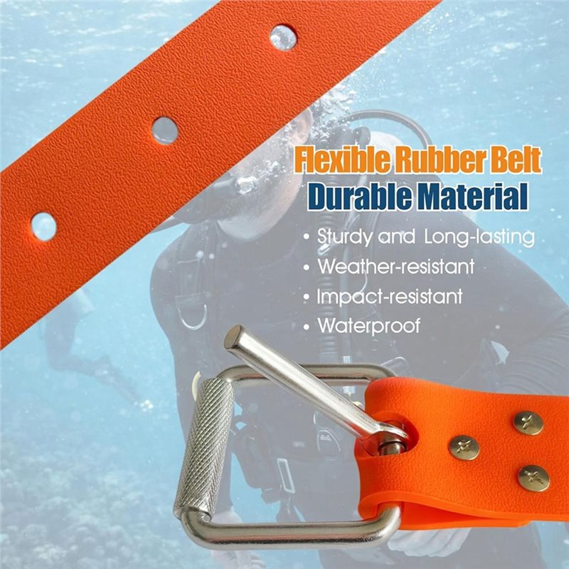 Cinto de lastro de borracha FS - Dive Weight Belt avaliação e preço