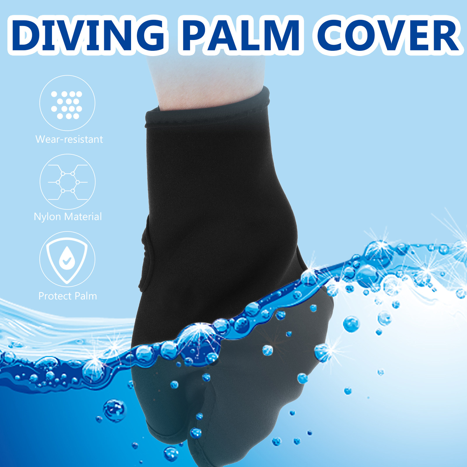 1 par de luvas de mergulho par - Aquatic Sports Swimming avaliação e preço